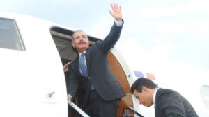 Presidente Danilo Medina de viaje