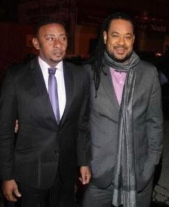 Luis Vargas junto a Anthony Santos, uno de los bachateros que podrían acompañarlo en su concierto del 11 el United Palace.
