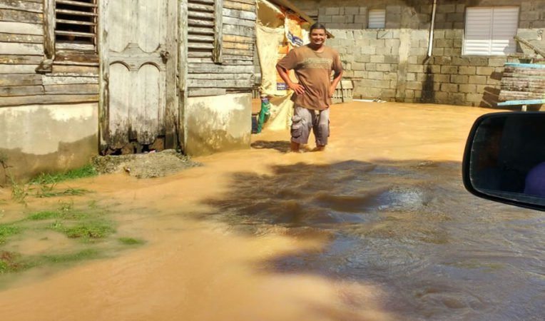 Defensa Civil reporta más 200 viviendas afectadas en María Trinidad Sánchez