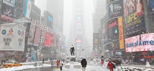 Primera tormenta de nieve afectaría miles dominicanos en NY, NJ, CT, PA