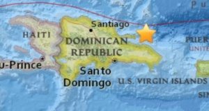 Sismo de magnitud 4.8 se siente en República Dominicana