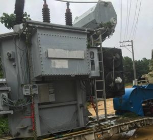 Llega gigatesco transformador para subestación suplirá de energía eléctrica a Río San Juan