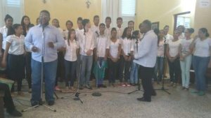 Red Nacional de Coros del Ministerio de Cultura visita comunidad coral de Río San Juan