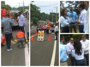 Alcaldía de Cabrera recibe comisión del Ministerio de Obras Públicas