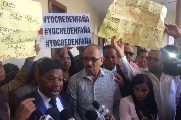 Aplazan audiencia de Peralta contra Faña, quien reafirma sus acusaciones