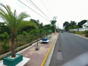 Alcaldía de Payita remoza la entrada al Distrito Municipal