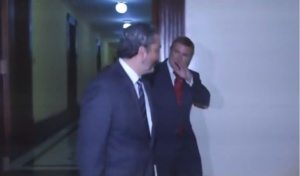 Ex embajador Jame Brewster se reúne con Danilo Medina en el Palacio Nacional