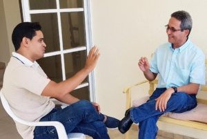 Un conversatorio con Luis Estrella sobre sus planes y las obras a ejecutar en RSJ por disposición del presidente Medina