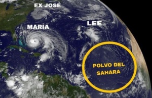 Nube gigante de polvo del Sahara afectará este martes a RD; provocará calor  y alergias