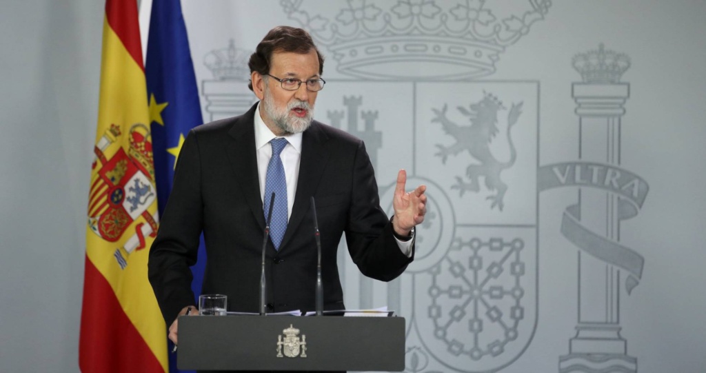 España: Mariano Rajoy disuelve el Parlament de Cataluña; convoca elecciones en Cataluña el 21 de diciembre