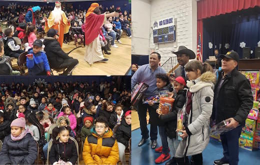 Reverendo Rubén Díaz celebra día de Reyes entregando juguetes a niños del Bronx
