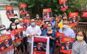 Candidato diputado PRSC recorre estados circunscripción 1-EE.UU