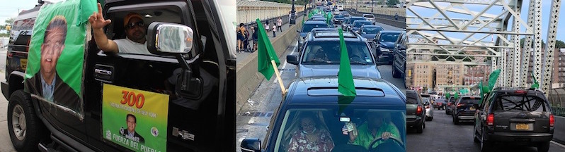 SELNY efectúa caravana en NYC para honrar padres dominicanos