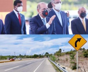 Presidente Medina inaugura de manera oficial reconstrucción carretera Puerto Plata-Navarrete