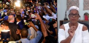 “Los queremos presos”, el grito de activistas a Abinader contra quienes cometieron actos corrupción en gobierno saliente