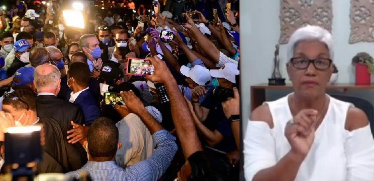 “Los queremos presos”, el grito de activistas a Abinader contra quienes cometieron actos corrupción en gobierno saliente