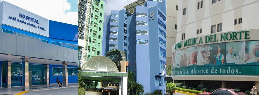 En clínicas y hospitales de Santiago 