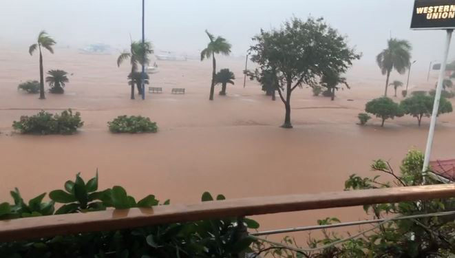 El recuento de los daños: Isaías, ahora huracán, se aleja dejando un muerto y toda RD en alerta
