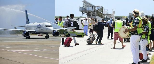Aeropuerto Punta Cana recibe 346 pasajeros en primer día de reapertura tras 100 días cerrado por COVID-19