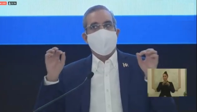 Presidente Abinader pide a todo el pueblo unirse en lucha contra Covid-19; harán 7 mil pruebas diarias