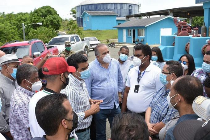 INAPA anuncia construirá tres acueductos en María Trinidad Sánchez; denuncian robo sistema de bombeo