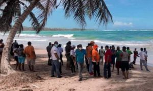 Suspenden búsqueda de joven desaparecido el domingo en playa de Arroyo Salado en Cabrera
