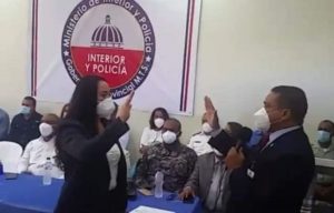 Gregoria -Cely- Correa es juramenta Gobernadora de la provincia María Trinidad Sánchez