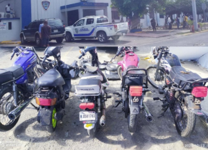 Atrapan ladrón de motocicletas en Puerto Plata y recuperan varias de ellas en el municipio de Gaspar Hernández