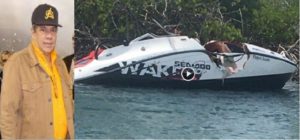 Herido de gravedad el accionista de Águilas Cibaeñas, Juanchy Sánchez tras chocar su yate en Montecristi
