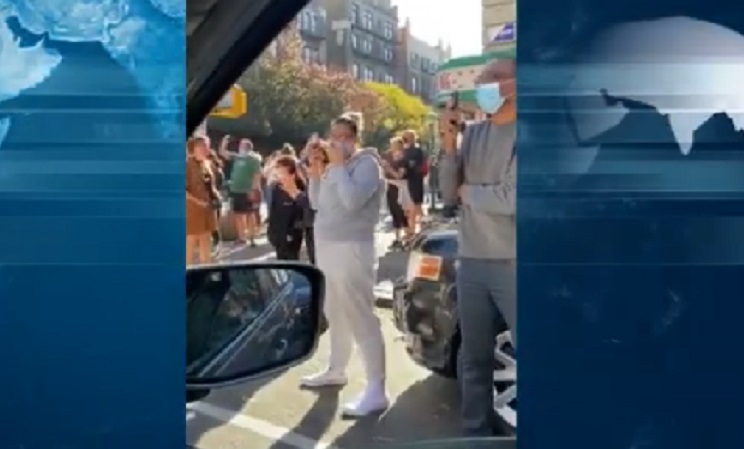 Residentes del alto Manhattan se lanzan a las calles a celebrar triunfo de Joe Biden y salida de Donald Trump