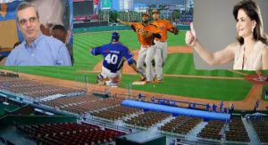 Con el presidente Abinader lanzando la primera en la capital y la vice Peña en Santiago, esta noche se canta play ball en RD