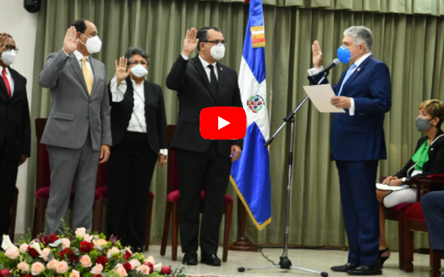 Román Jáquez tras jurar como presidente de la JCE: 