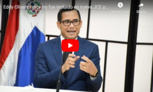 Eddy Olivares tras ser excluido de nueva JCE: 