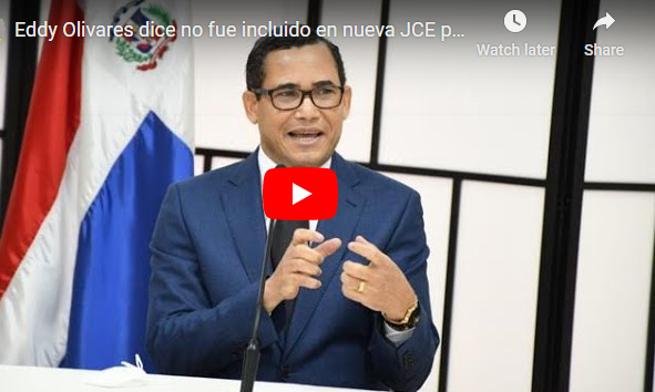 Eddy Olivares tras ser excluido de nueva JCE: 
