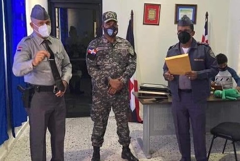 El coronel Ferreira Veras es el nuevo comandante de la 32 compañía en Nagua