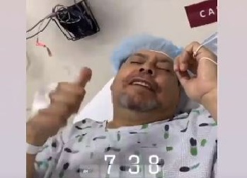 Fernando Villalona se somete a exitosa cirugía bariátrica; doctor dice se irá a casa en próximas 48 horas