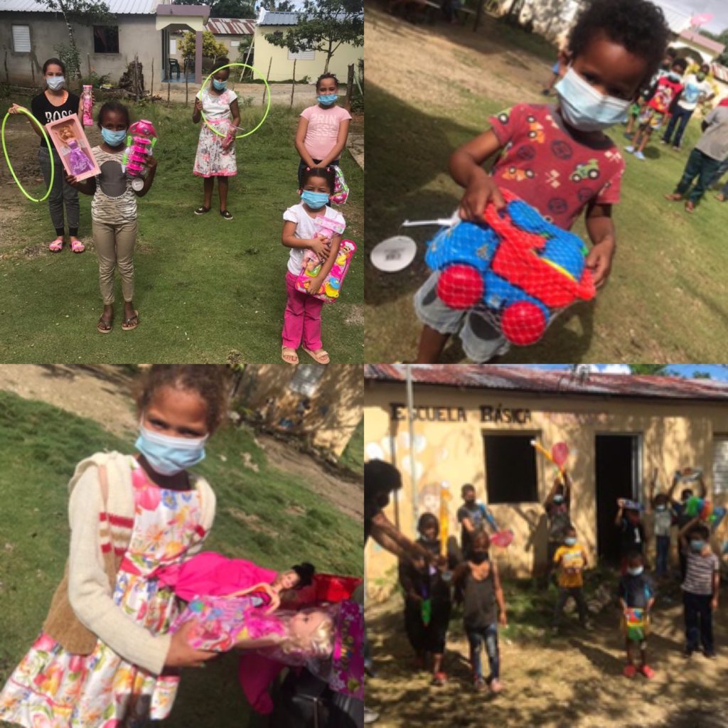 Fundación Navidad para los Niños de Río San Juan lleva alegría   bajo estricto protocolo