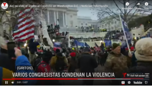 El Congreso refrenda la victoria electoral de Biden y Trump acepta; reportan 4 muertos y 14 heridos en refriega