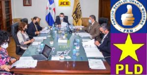 PRM y PLD designados por JCE como únicos partidos mayoritarios de la RD