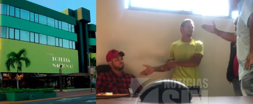Apresan empleado de la Lotería Nacional intentó falsificar boleto para cobrar el premio mayor