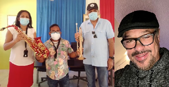 Banda de música de Río San Juan recibe instrumentos donados por abogado Neyi Wachsmann