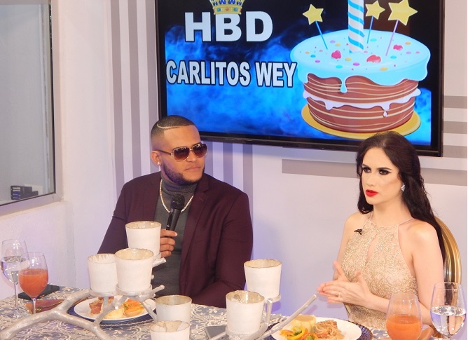 Noches con Patty celebra cumpleaños del artista urbano Carlitos Wey