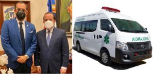 Diputado Jorge Cavoli logra con la Presidencia una nueva ambulancia para poner al servicio del pueblo de Cabrera