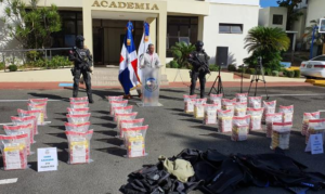 Droga! Ocupan 210 paquetes de cocaína en Puerto Caucedo camuflagiados en sacos de cacao