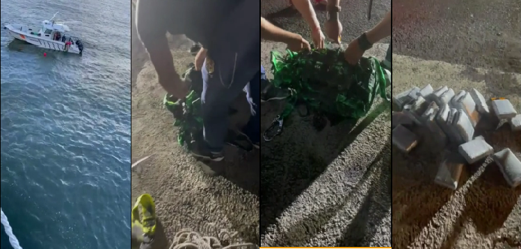 Ocupan en SPM 49 paquetes de cocaína debajo de un buque iba rumbo a Puerto Rico