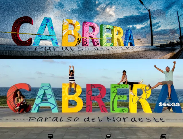 Cabildo de Cabrera en el candelero público por cambiar diseño del parador fotográfico del malecón; alcalde Arias aclara