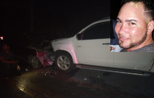 Será sepultado esta tarde  joven de Los Pinos murió al chocar de frente con una camioneta en Río Piedras de Río San Juan