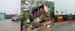 El COE reporta 3 comunidades aisladas y 660 evacuados por las lluvias de las últimas horas