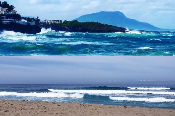 Restringen uso de playas en todo el litoral costero de Puerto Plata; el COE mantiene alerta por lluvias