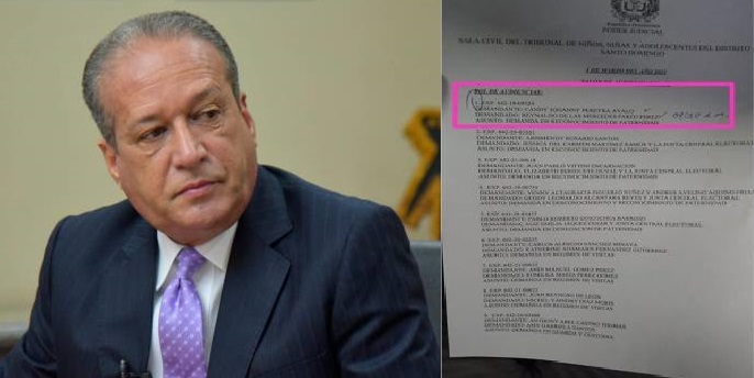 Tu también? Demandan a Reinaldo Pared Pérez para que reconozca paternidad de un menor